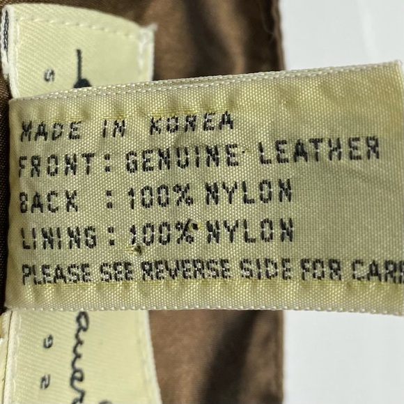 Eddie Bauer Men’s Brown Leather Vest LG Pockets Back Buckle Button Front - Picture 12 of 15